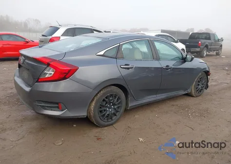 2017 Honda Civic Lx из США, поврежденный, VIN 19XFC2F58HE006292